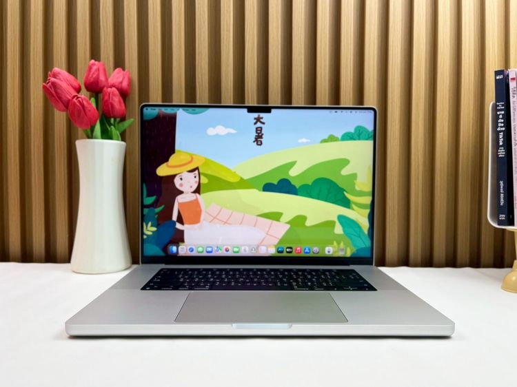Apple Macbook Pro 13 Inch แมค โอเอส 16 กิกะไบต์ อื่นๆ ไม่ใช่ MacBook Pro 16-inch M1Pro Ram16GB SSD512GB Silver