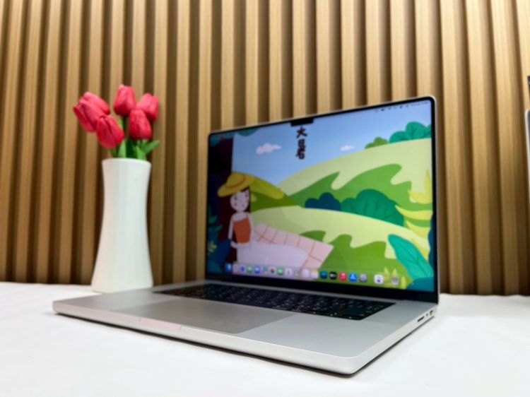 MacBook Pro 16-inch M1Pro Ram16GB SSD512GB Silver รูปที่ 2