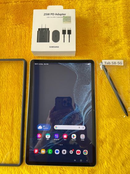 Samsung Tab S8-5G-8-128GB สภาพนางฟ้า รูปที่ 10