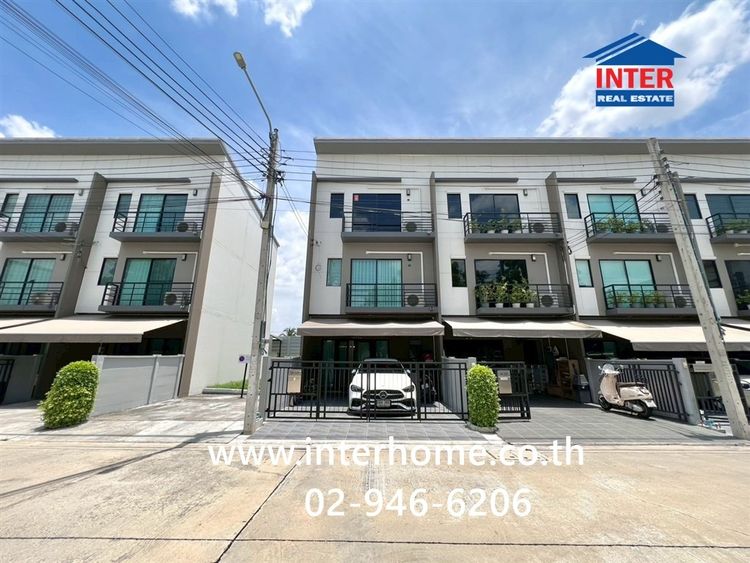 ทาวน์โฮม 3 ชั้น 20.3 ตร.ว. หมู่บ้านบ้านกลางเมือง รามอินทรา-วงแหวน ซอย01กาญจนาภิเษก6-1 ถนนคู่ขนานกาญจนาภิเษก ถนนคู้บอน เขตบางเขน กรุงเทพ รูปที่ 3