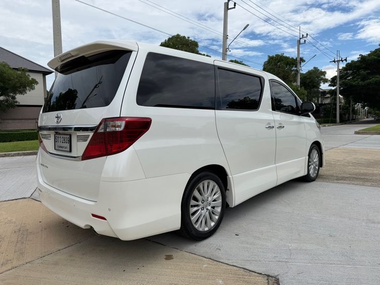 Toyota Alphard 2014 2.4 SC Utility-car เบนซิน ไม่ติดแก๊ส เกียร์อัตโนมัติ ขาว รูปที่ 4