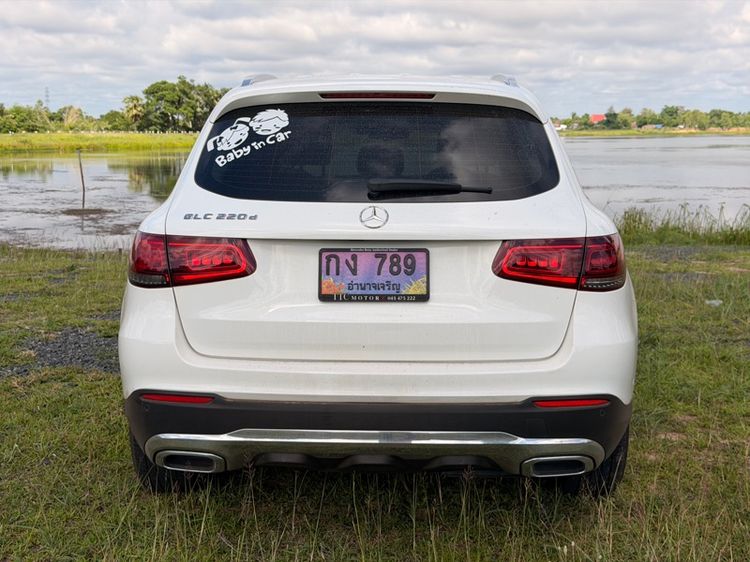 Mercedes-Benz GLC-Class 2020 GLC220d Utility-car ดีเซล ไม่ติดแก๊ส เกียร์อัตโนมัติ ขาว รูปที่ 2