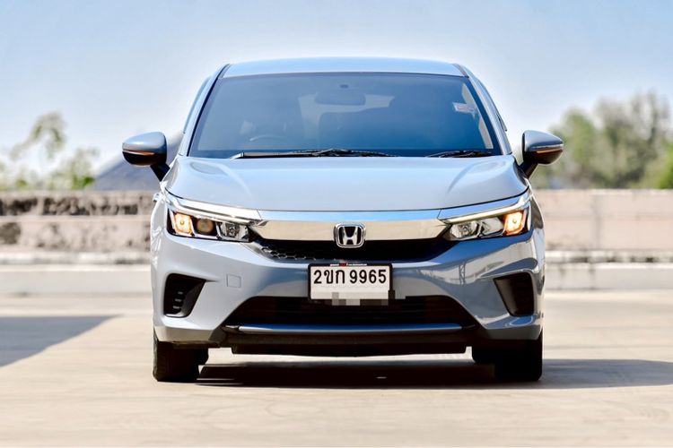 Honda City 2021 1.0 SV Sedan เบนซิน ไม่ติดแก๊ส เกียร์อัตโนมัติ เทา รูปที่ 3