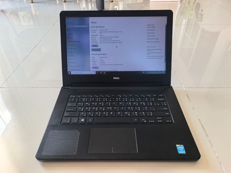 วินโดว์ 8 กิกะไบต์ HDMI ไม่ใช่ Dell Vostro 3458 Core i7 5500u 2.4 Ghz RAM 8 Gb SSD 128 GB จอ 14 นิ้ว