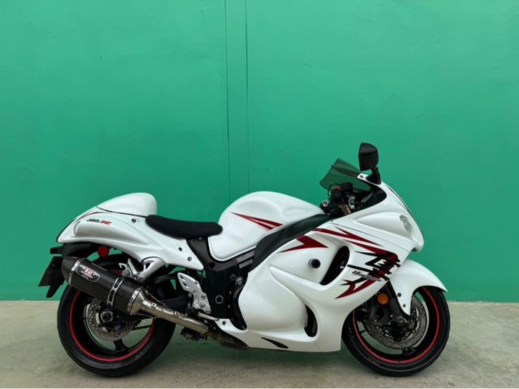 2011 Suzuki Hayabusa 1340 cc. สีขาวปี11จด14 