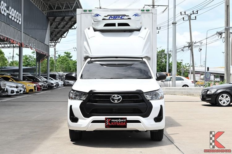 Toyota Hilux Revo 2025 2.4 Entry Pickup ดีเซล ไม่ติดแก๊ส เกียร์อัตโนมัติ ขาว รูปที่ 2