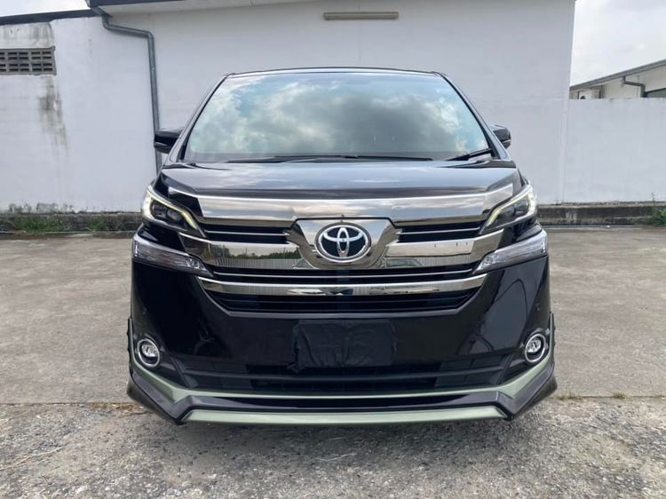 รถ Toyota Vellfire 2.5 V สี ดำ