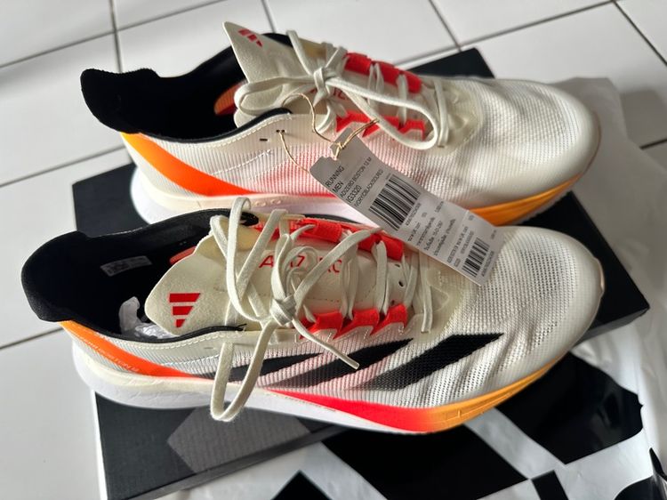 ผู้ชาย ขาว รองเท้าวิ่ง Adidas