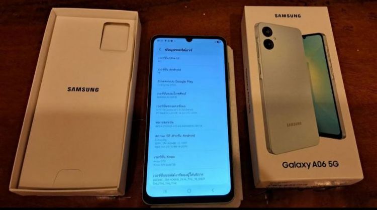 Samsung Galaxy A06 5G (64 GB) หน้าจอ 6.7 นิ้ว สีเขียว รูปที่ 6