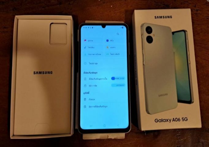 Samsung Galaxy A06 5G (64 GB) หน้าจอ 6.7 นิ้ว สีเขียว รูปที่ 7