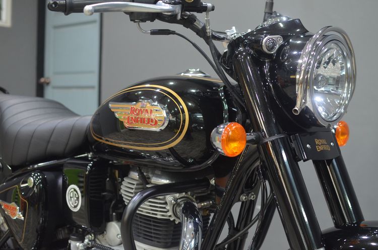 Royal Enfield รุ่น Bullet 350 รถปี 2025 สีดำสุดสวย รูปที่ 8