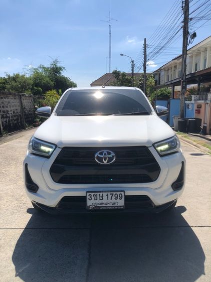 Toyota Hilux Revo 2022 2.4 Z Edition Mid Pickup ดีเซล เกียร์อัตโนมัติ ขาว รูปที่ 2