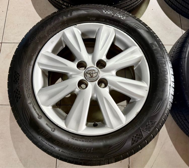 TOYOTA 15 4รู100 พร้อมยาง195 60 15  รูปที่ 5