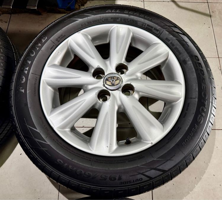 TOYOTA 15 4รู100 พร้อมยาง195 60 15  รูปที่ 3