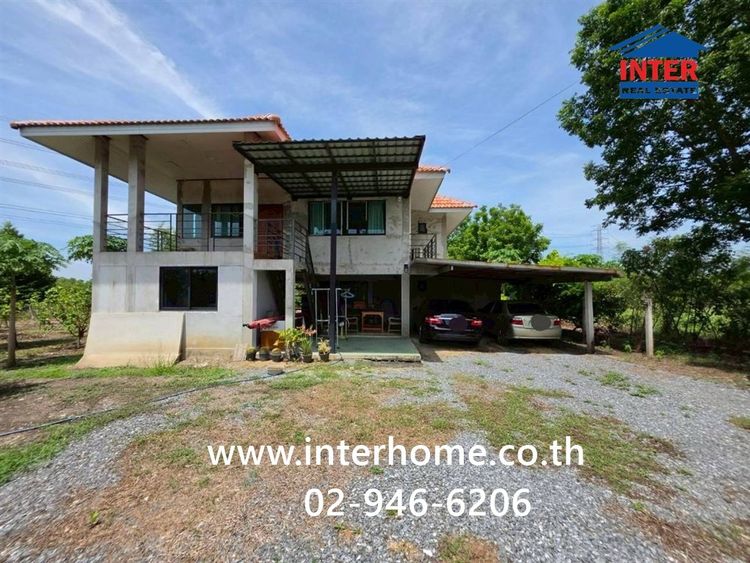 บ้านเดี่ยว 2 ชั้น 400 ตร.ว. ใกล้ร้านขายเหล็กนนทบุรี ทวีรุ่งเรืองสตีล วัดไทรใหญ่ ถนนโยธาธิการนนทบุรี5010 