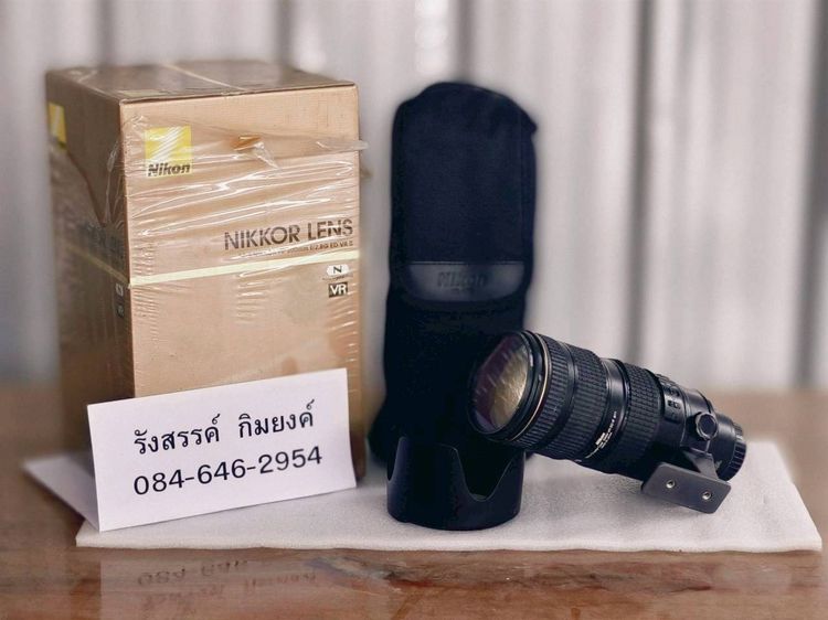📸 ส่งต่อเลนส์ซูมเทเลระดับโปร Nikon AF-S 70-200mm f2.8G ED VR II