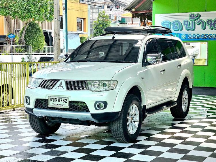 Mitsubishi Pajero Sport 2012 2.5 GT Utility-car ดีเซล ไม่ติดแก๊ส เกียร์อัตโนมัติ ขาว รูปที่ 2
