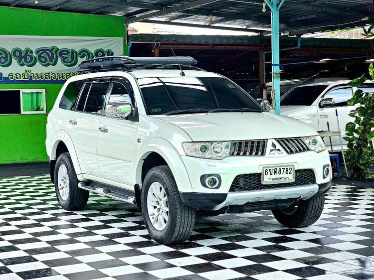 รถ Mitsubishi Pajero Sport 2.5 GT สี ขาว
