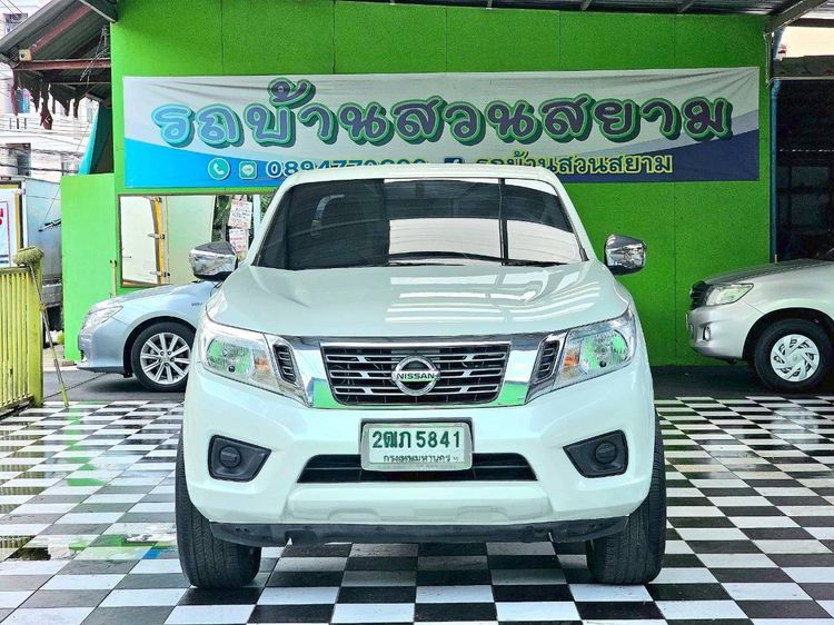 Nissan NP300-NAVARA 2019 2.5 E Pickup ดีเซล ไม่ติดแก๊ส เกียร์ธรรมดา ขาว รูปที่ 3