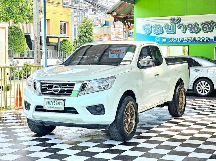 Nissan NP300-NAVARA 2019 2.5 E Pickup ดีเซล ไม่ติดแก๊ส เกียร์ธรรมดา ขาว รูปที่ 2