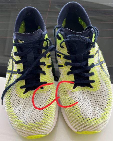 ขายถูก Asics Magic speed size 43-275cm สภาพสวย เบามาก ของแท้  รูปที่ 8