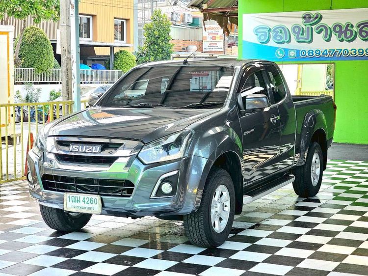 Isuzu D-MAX 2016 1.9 Hi-Lander Z Pickup ดีเซล ไม่ติดแก๊ส เกียร์ธรรมดา เทา รูปที่ 2