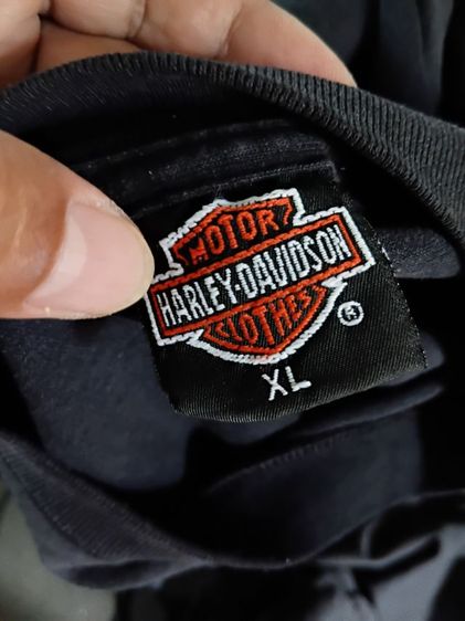 เสื้อยืดวินเทจ Harley-Davidson 3D Emblem 1992 รูปที่ 6