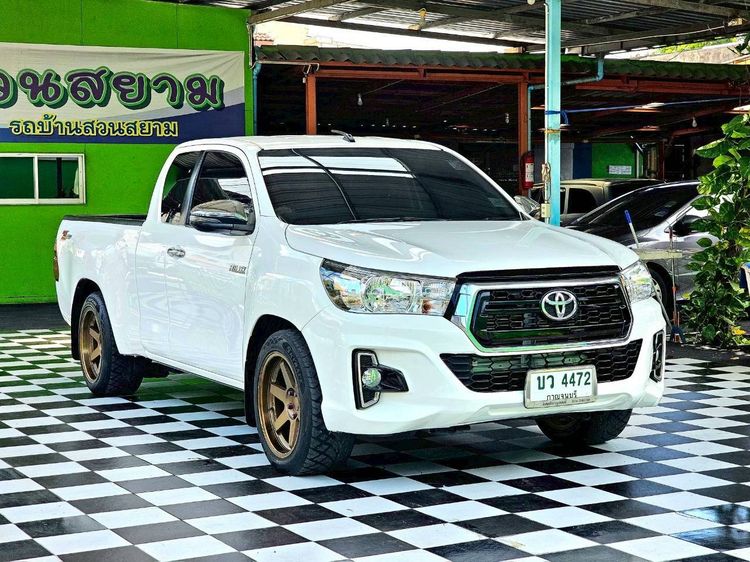 รถ Toyota Hilux Revo 2.4 Z Edition Entry สี ขาว