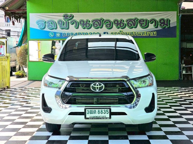 Toyota Hilux Revo 2023 2.4 Z Edition Entry Pickup ดีเซล ไม่ติดแก๊ส เกียร์ธรรมดา ขาว รูปที่ 3