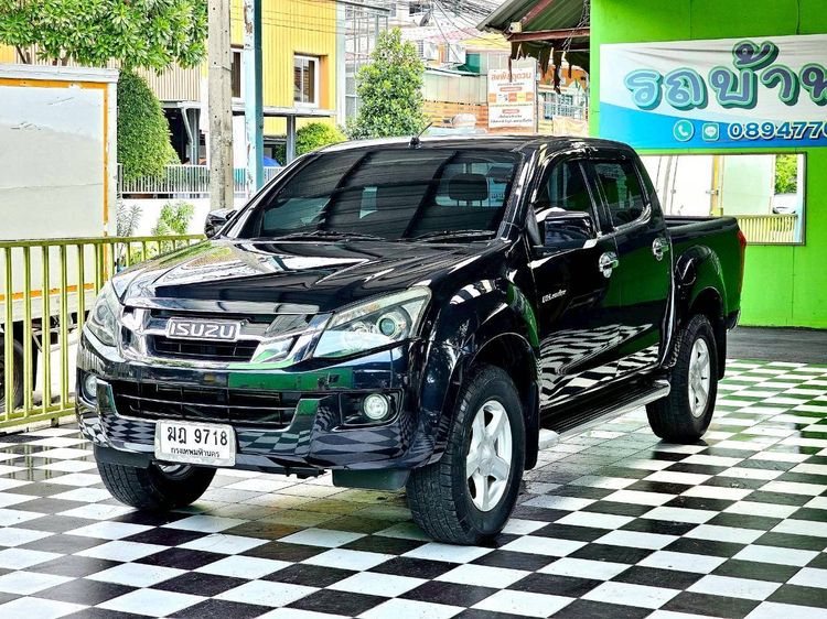 Isuzu D-MAX 2012 2.5 Hi-Lander Z Pickup ดีเซล ไม่ติดแก๊ส เกียร์ธรรมดา ดำ รูปที่ 2