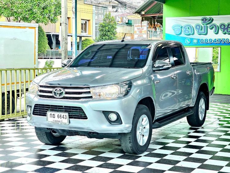 Toyota Hilux Revo 2016 2.8 G Prerunner Pickup ดีเซล ไม่ติดแก๊ส เกียร์อัตโนมัติ บรอนซ์เงิน รูปที่ 2