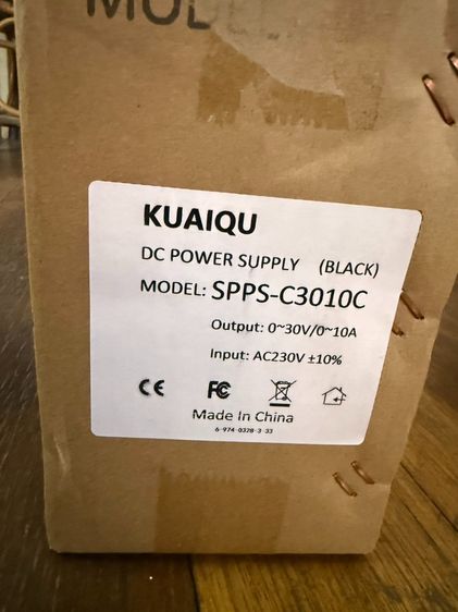 KUAIQU DC POWER SUPPLY รุ่น SPPS-C3010C แหล่งจ่ายไฟ DC แบบปรับค่าได้ 0-30V 0-10A สภาพใหม่มาก ซื้อมาไม่ถึงอาทิตย์ รูปที่ 5