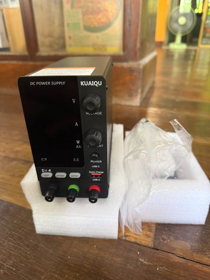 KUAIQU DC POWER SUPPLY รุ่น SPPS-C3010C แหล่งจ่ายไฟ DC แบบปรับค่าได้ 0-30V 0-10A สภาพใหม่มาก ซื้อมาไม่ถึงอาทิตย์ รูปที่ 4