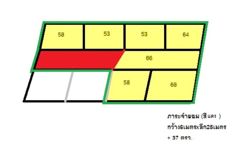 ขายที่ดินเทพประสิทธิ์ขนาด420ตรว. รวมถนนเเล้ว