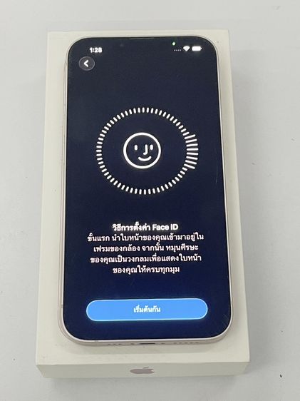 Iphone 13 128 GB TH ไม่เคยซ่อม สแกนได้ แบต 73 ใช้งานได้ดี ราคาถูกใจ รูปที่ 4