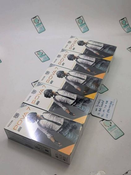 ขาย เทิร์น Tecno Pova 7 5G Ram 8 Rom 256 ศูนย์ไทย ของใหม่มือ 1 ประกัน 1 ปี เพียง 5,990 บาท ครับ