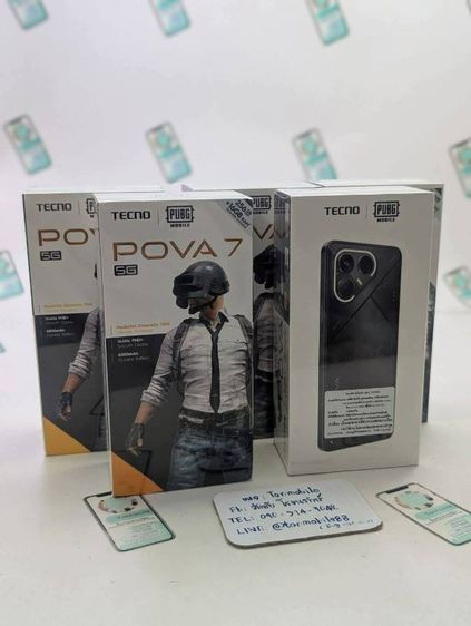 ขาย เทิร์น Tecno Pova 7 5G Ram 8 Rom 256 ศูนย์ไทย ของใหม่มือ 1 ประกัน 1 ปี เพียง 5,990 บาท ครับ รูปที่ 2