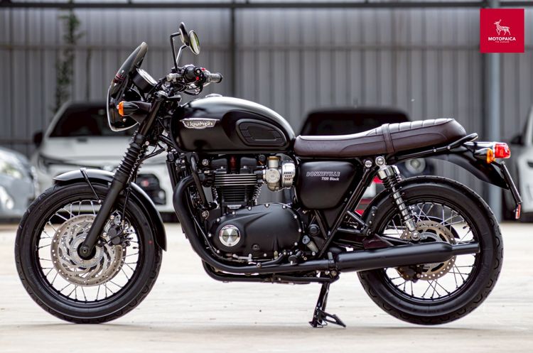 Triumph Bonneville T120 Black ปี2020 วิ่ง9,000Km. สภาพใหม่มาก  รูปที่ 3