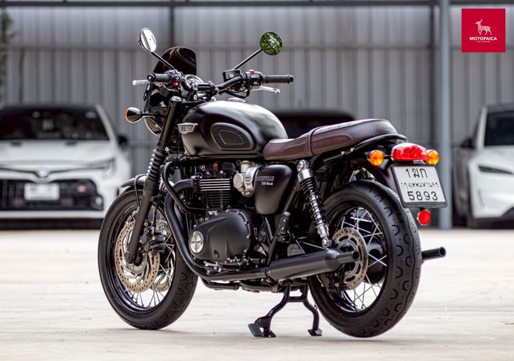 Triumph Bonneville T120 Black ปี2020 วิ่ง9,000Km. สภาพใหม่มาก  รูปที่ 4