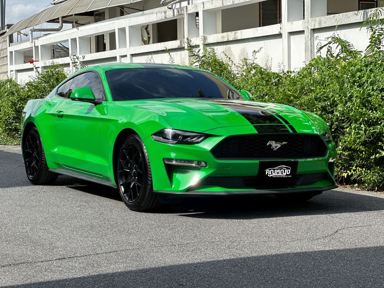 รถ Ford Mustang 2.3 Ecoboost สี เขียว