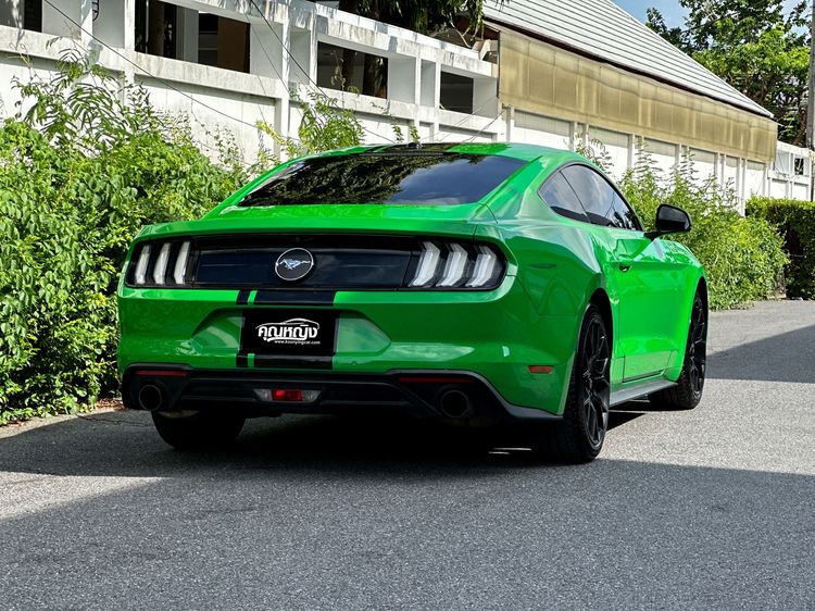 Ford Mustang 2019 2.3 Ecoboost Sedan เบนซิน ไม่ติดแก๊ส เกียร์อัตโนมัติ เขียว รูปที่ 2