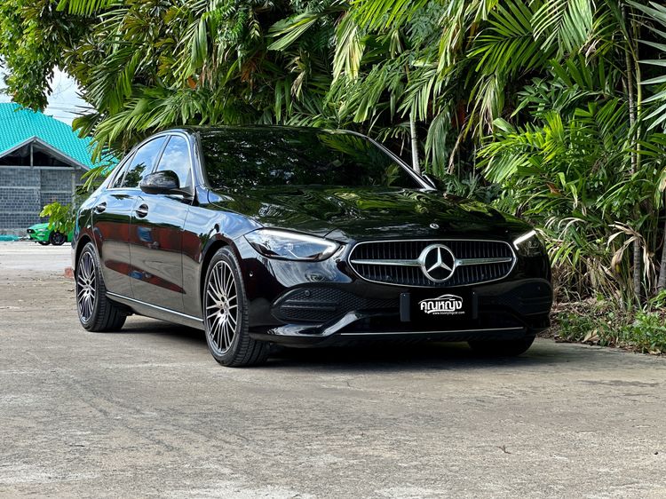 รถ Mercedes-Benz C-Class C220 สี ดำ