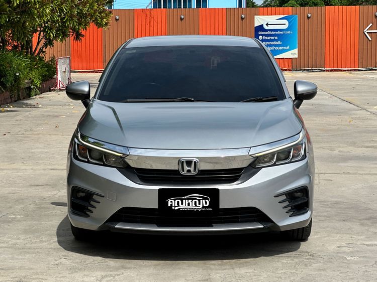 Honda City 2020 1.0 SV Sedan เบนซิน ไม่ติดแก๊ส เกียร์อัตโนมัติ บรอนซ์เงิน รูปที่ 3