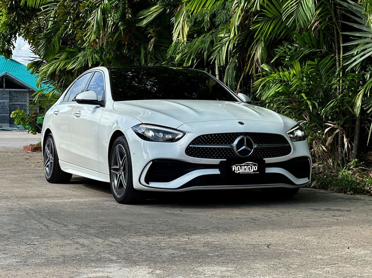 รถ Mercedes-Benz C-Class C350e สี ขาว