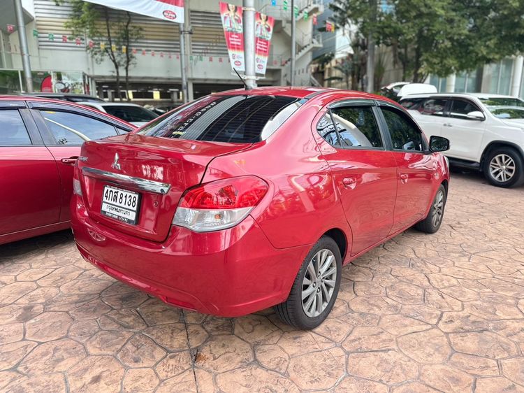 Mitsubishi Attrage 2015 1.2 GLS LTD Sedan เบนซิน ไม่ติดแก๊ส เกียร์อัตโนมัติ แดง รูปที่ 4