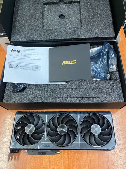 วินโดว์ 8 กิกะไบต์ HDMI ใช่ การ์ดจอ ของใหม่ ประกัน 3+1ปี ASUS Prime Radeon RX 9060 XT 8GB GDDR6 OC Edition