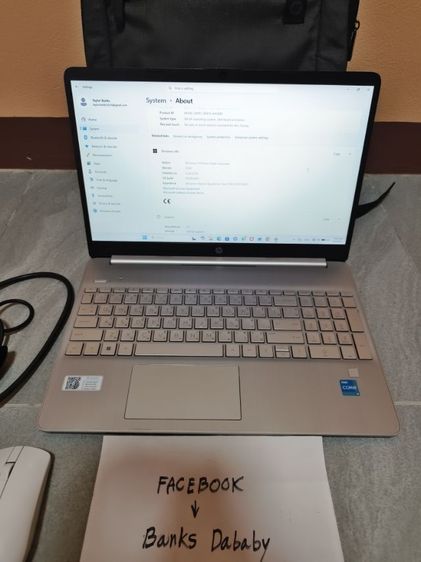 HP LAPTOP 15นิ้ว Notebook ทำงาน รูปที่ 2