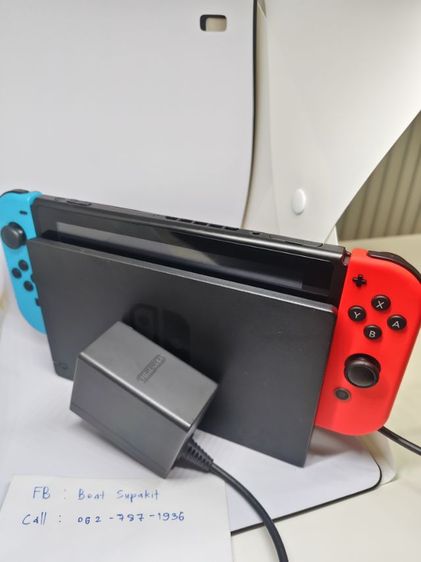 🎮 ขาย Nintendo Switch พร้อมแผ่นเกม ครบชุด
✅ อุปกรณ์ที่มี:.
• ตัวเครื่อง Nintendo Switch (รุ่น V2 ปี 2020 แบตอึดกว่ารุ่นแรก)
 รูปที่ 3