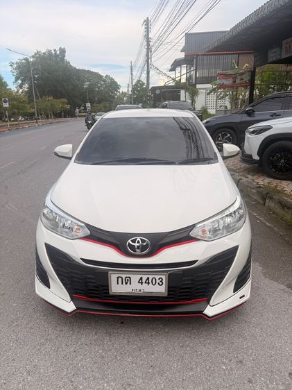 Toyota Yaris 2019 1.2 E Utility-car เบนซิน ไม่ติดแก๊ส เกียร์อัตโนมัติ ขาว รูปที่ 2