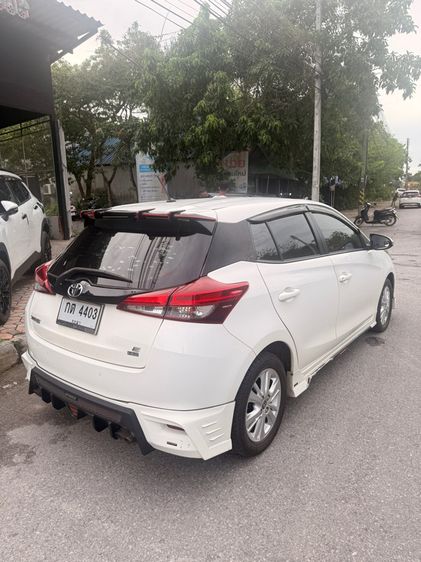 Toyota Yaris 2019 1.2 E Utility-car เบนซิน ไม่ติดแก๊ส เกียร์อัตโนมัติ ขาว รูปที่ 4